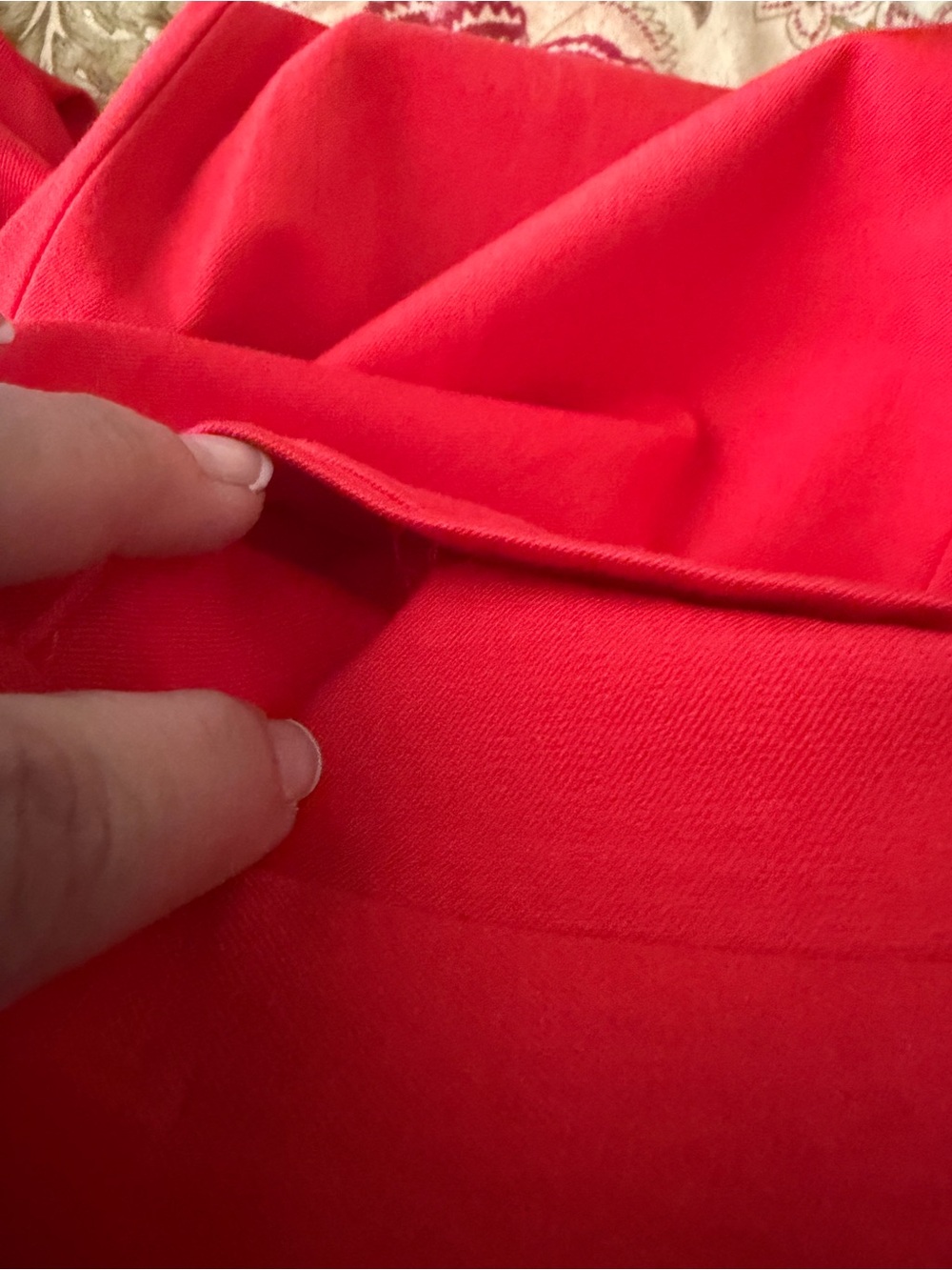 Women’s Banana Republic Sloan Straight Red Pants Size 8 - Picture 11 of 12